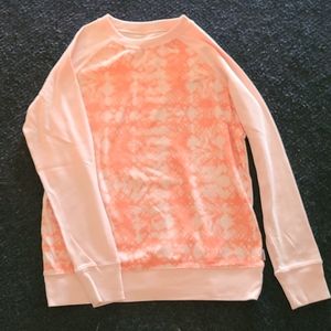 Eddie Bauer, medium, pink with peachy design